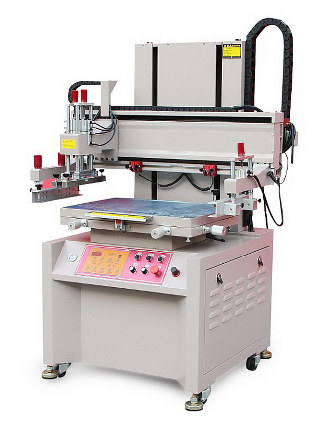 垂直半自动丝印机，片材丝印机，平面丝印机